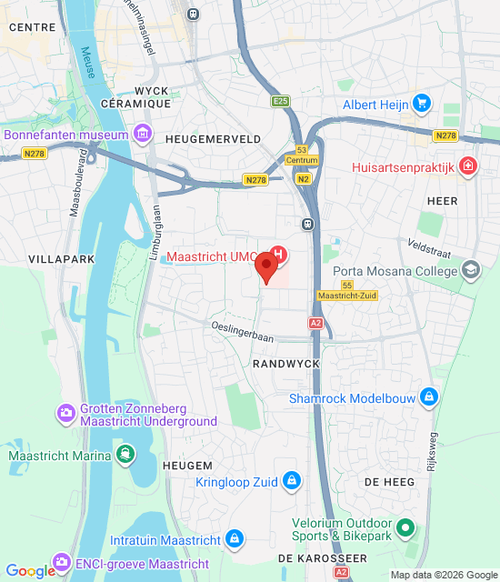 Google maps image for Allgemeinmediziner Ärztlicher Notdienst Maastricht und Heuvelland