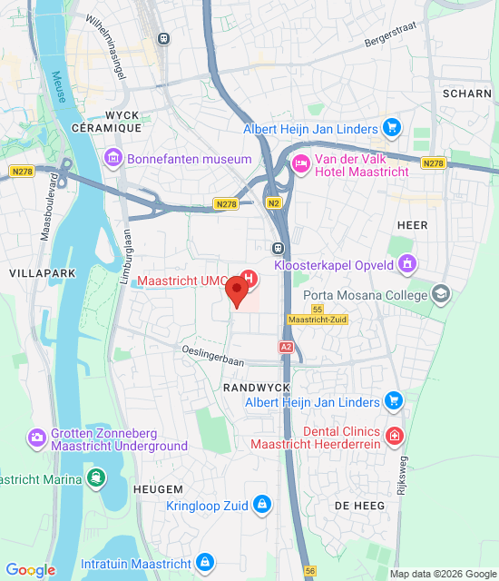 Google maps image for Врачи общей практики Станция скорой помощи Маастрихт и Хойвелланд