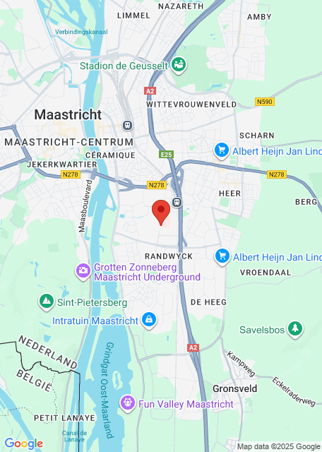 谷歌地图图像 全科医生 Maastricht 和 Heuvelland 急诊站